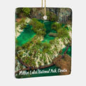 プリトヴィツレイクズナショナルパーククロアチアシアスタイル セラミックオーナメント (右)