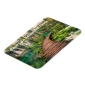 プリトヴィツレイクズナショナルパーククロアチアシアスタイル マグネット (左側)