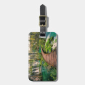 プリトヴィツレイクズナショナルパーククロアチアシアスタイル ラゲッジタグ (正面縦)