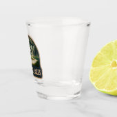 プリトヴィツレイクズナショナルパーククロアチアワーターカラー ショットグラス (右)