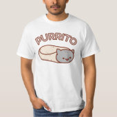 プリト猫ブリトTシャツ Tシャツ (正面)