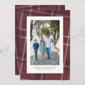 プリドクラシックマルーン縦写真 シーズンカード (正面/裏面)