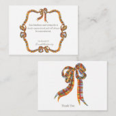 プリドノスタルジック悔やみや弔慰サンキューカード ノートカード (正面/裏面)