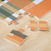 プリドホリデー秋秋サンクスギビングハーベストレア ジグソーパズル (側面)