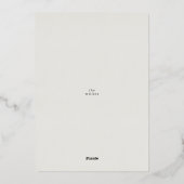 プリドモダンダスティバラ&バラ金ゴールド 箔シーズンカード (裏面)