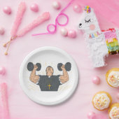 プリフティングウェイト紙プレート ペーパープレート (パーティー)