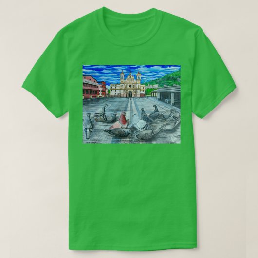 プリフライトチェックイン Tシャツ (デザイン正面)