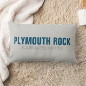 プリマウスロックマサチューツシティ装飾用クッション ランバークッション (ブランケット)