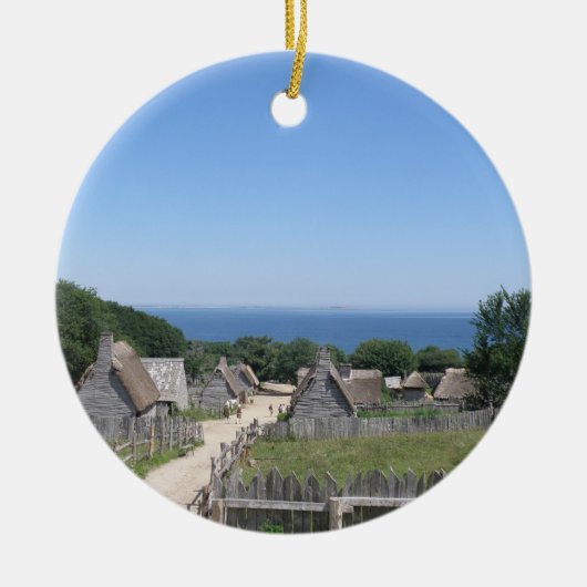 プリマスのオーナメント セラミックオーナメント (正面)