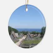 プリマスのオーナメント セラミックオーナメント (左)