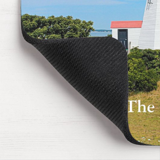 プリマスのライトハウス、"ガーネット"、MAマウスパッド マウスパッド (コーナー)