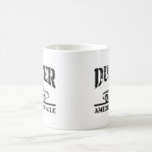 プリマスの塵払いアメリカ筋肉車 コーヒーマグカップ (中央)