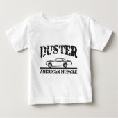 プリマスの塵払いアメリカ筋肉車 ベビーTシャツ (正面)
