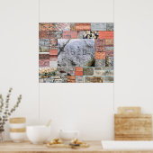 プリマスの岩とレンガのポスター ポスター (キッチン)