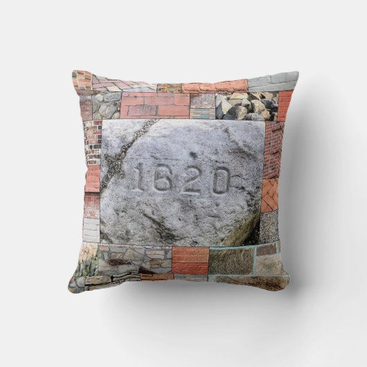 プリマスの岩 – 枕 (裏面)