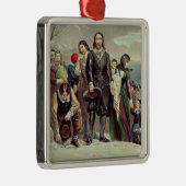 プリマスの巡礼者の着陸 メタルオーナメント (右)