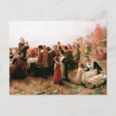 プリマスの最初の感謝祭 ポストカード (正面)