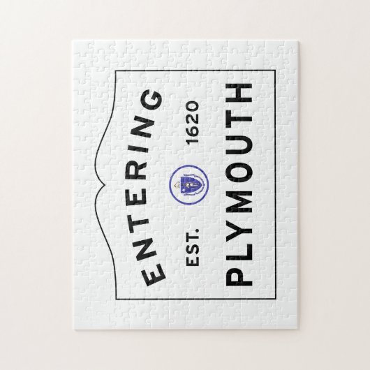 プリマスへようこそ ジグソーパズル (縦)