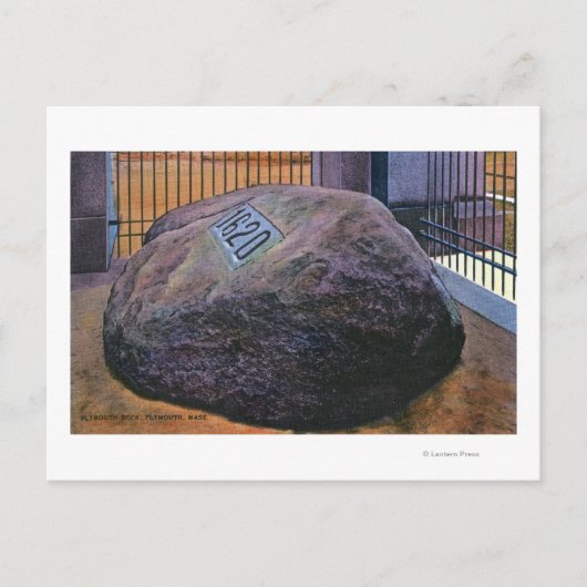 プリマス実在ロック ポストカード (正面)