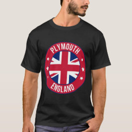プリマス イングランド都市Tシャツ | 旅行と故郷 Tシャツ