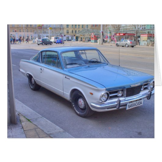 プリマス・バラクーダ (正面横)