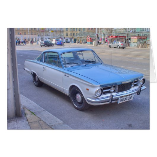 プリマス・バラクーダ (正面横)