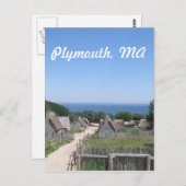 プリマス ポストカード (正面/裏面)