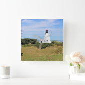 プリマス・ライトハウス「ザ・ガーネット」マサチューセッツ スクエア壁時計 (ホーム)