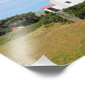 プリマス・ライトハウス「ザ・ガーネット」マサチューセッツ フォトプリント            (角)