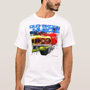 プリマスCuda古いSkoolの筋肉 Tシャツ