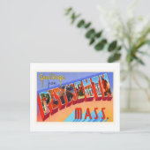 プリマスMAヴィンテージトラベル土産 ポストカード (スタンド正面)