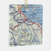 プリマスMAヴィンテージマップ セラミックオーナメント (右)