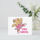 プリマバレリナベア ポストカード (スタンド正面)