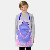 プリマバレリーナヒッポ – ハッピー エプロン (着用した状態)