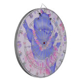 プリマバレリーナヒッポ – 写真/文字 ダーツボード (正面左)