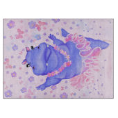 プリマバレリーナヒッポ – Happy Dancer カッティングボード (正面)