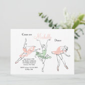 プリマバレリーナ招待状 招待状 (スタンド正面)