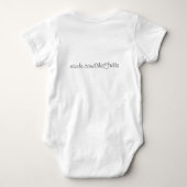 「プリマバレリーナ」のワイシャツ Tシャツ (裏面)