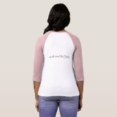 「プリマバレリーナ」のワイシャツ Tシャツ (裏面フル)