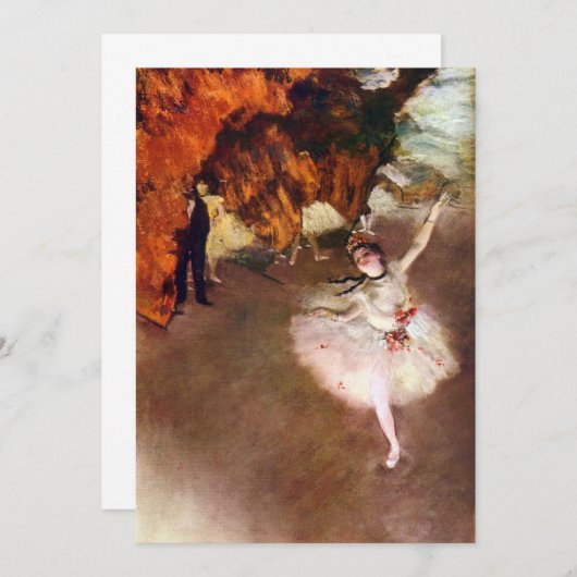 プリマバレリーナ、ロシタマウリエドガー・デガ (正面/裏面)