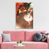 プリマバレリーナ、ロシタマウリエドガー・デガ キャンバスプリント (インサイチュ (リビング))