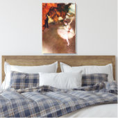 プリマバレリーナ、ロシタマウリエドガー・デガ キャンバスプリント (インサイチュ (寝室))