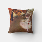 プリマバレリーナ、ロシタマウリエドガー・デガ クッション (正面)