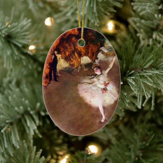 プリマバレリーナ、ロシタマウリエドガー・デガ セラミックオーナメント (ツリー)