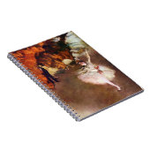 プリマバレリーナ、ロシタマウリエドガー・デガ ノートブック (右側)