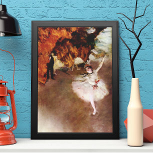 プリマバレリーナ、ロシタマウリエドガー・デガ ポスター