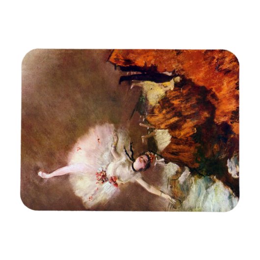 プリマバレリーナ、ロシタマウリエドガー・デガ マグネット (横)