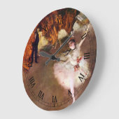 プリマバレリーナ、ロシタマウリエドガー・デガ ラージ壁時計 (傾斜)