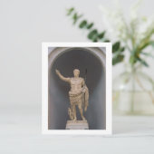 プリマポルタのオーガスタス, c.20 BC (大理石) ポストカード (スタンド正面)