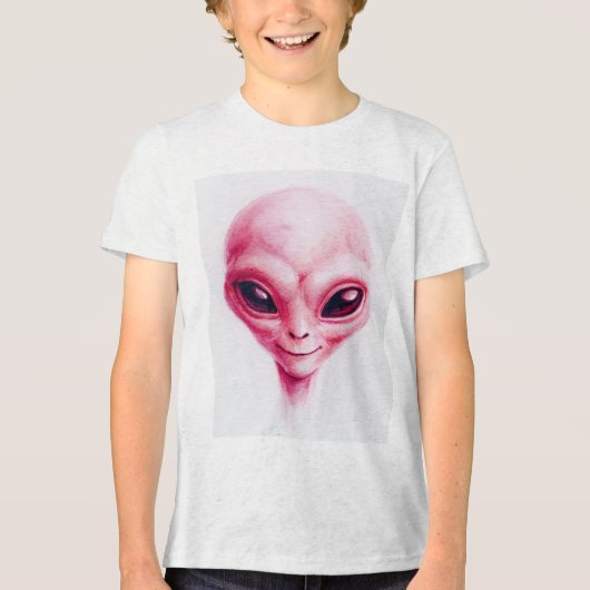 プリマル・パワー 006 - エイリアン トライブレンドTシャツ (正面)
